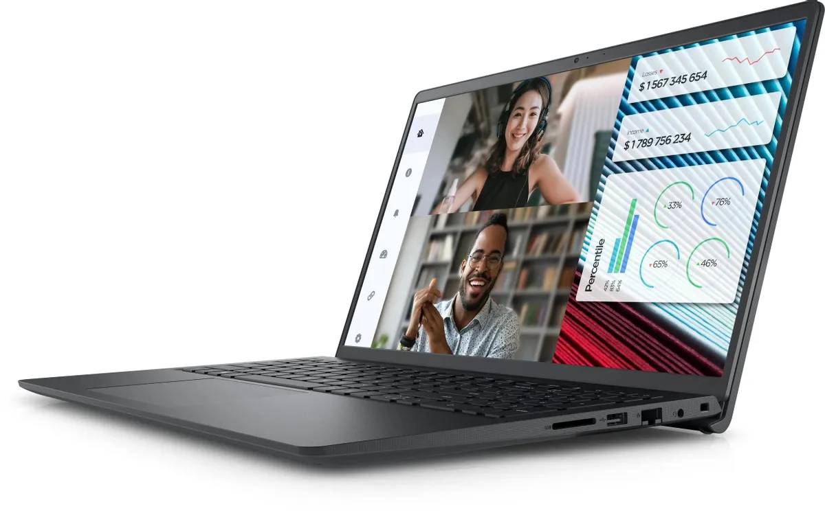 картинка Ноутбук DELL Vostro 3520 15.6'' WVA/ FHD/  Core i3 1215U/  8Gb/  512Gb SSD/  WiFi/  BT/  Cam/  Ubu /  Black (3520-3850) от магазина КомпьютерЦентр