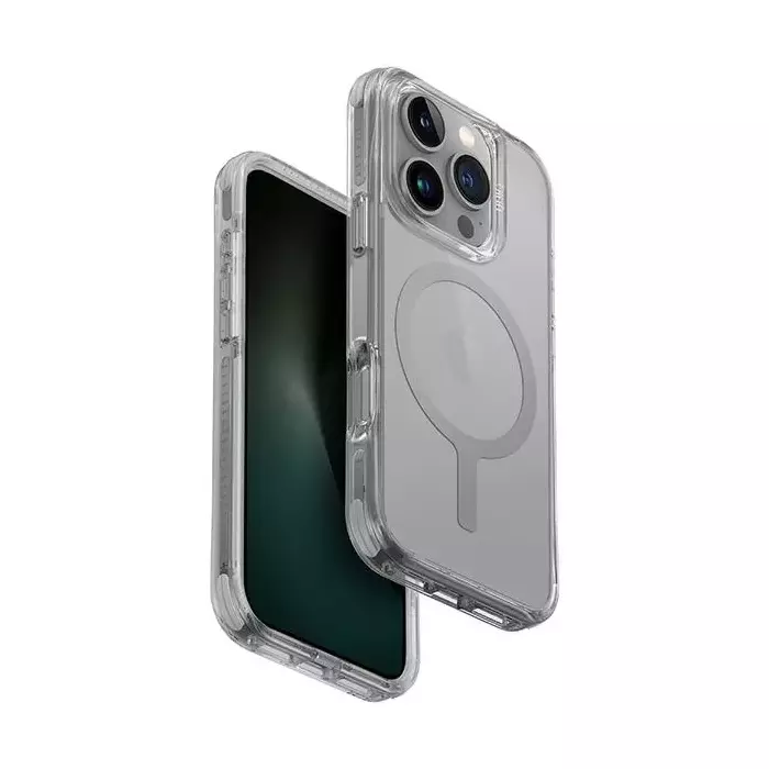 картинка Чехол Uniq HYBRID MAGCLICK CHARGING (MagSafe) COMBAT (AF) для iPhone 16 Pro 6.3'' STONE GREY (IP6.3P(2024)-COMMSGRY) от магазина КомпьютерЦентр