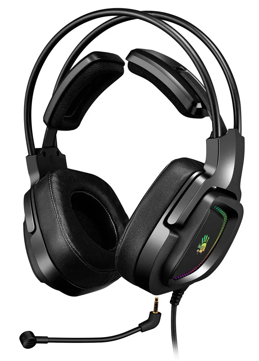 картинка Гарнитура A4-Tech Bloody G575, черный (G575 USB/  BLACK) от магазина КомпьютерЦентр