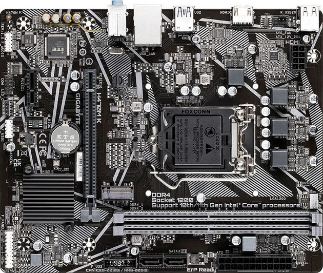 картинка Материнская плата Gigabyte H470M K от магазина КомпьютерЦентр