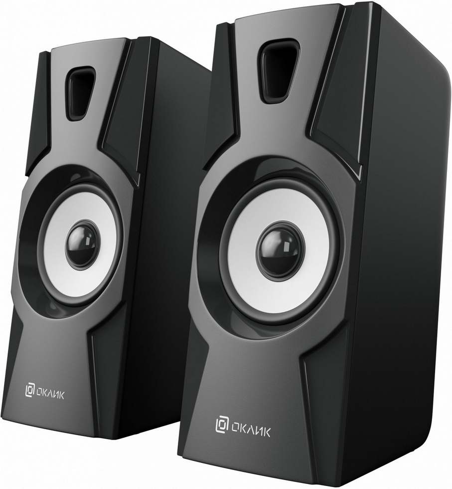 картинка Акустика Oklick OK-119 2.0 4Вт Black (N07) от магазина КомпьютерЦентр