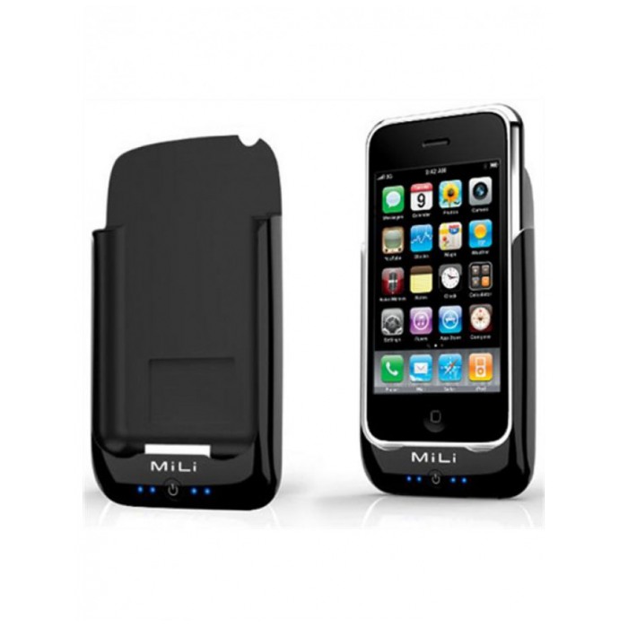 картинка Чехол MiLi Power Pack HI-C10 2000mAh B-Black for iPhone 3G/ 3GS от магазина КомпьютерЦентр