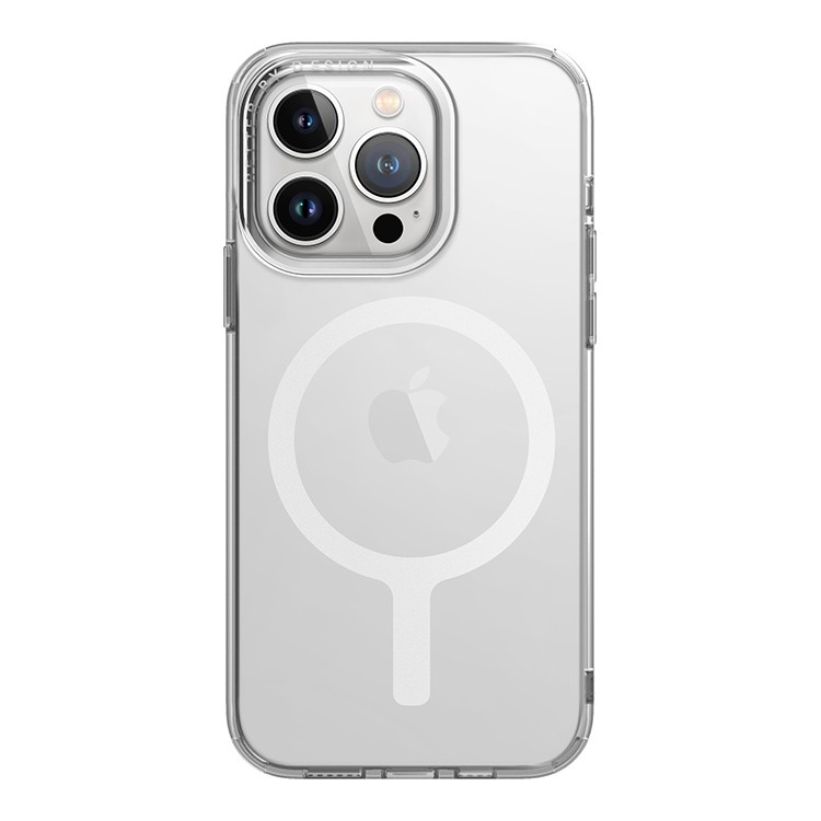 картинка Чехол Uniq HYBRID LIFEPRO XTREME MAGCLICK CHARGING (MagSafe) для iPhone 15 Pro 6.1'' Frost Clear (IP6.1P(2023)-LXAFMCLR) от магазина КомпьютерЦентр