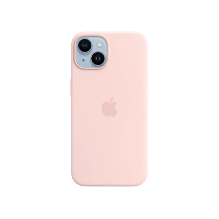 картинка Чехол Silicone Case MagSafe for iPhone 14 Chalk Pink от магазина КомпьютерЦентр