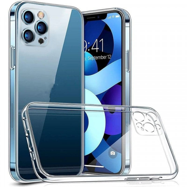 картинка Чехол накладка Baseus Simple Full Camera for iPhone 12 Pro Max Transparent от магазина КомпьютерЦентр