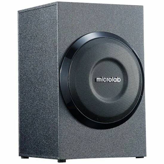 картинка Акустика Microlab M-110 2.1, Black от магазина КомпьютерЦентр