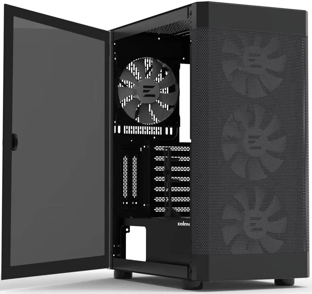 картинка Корпус Zalman i4 TG без БП, Mid-Tower, RGB вентиляторы от магазина КомпьютерЦентр