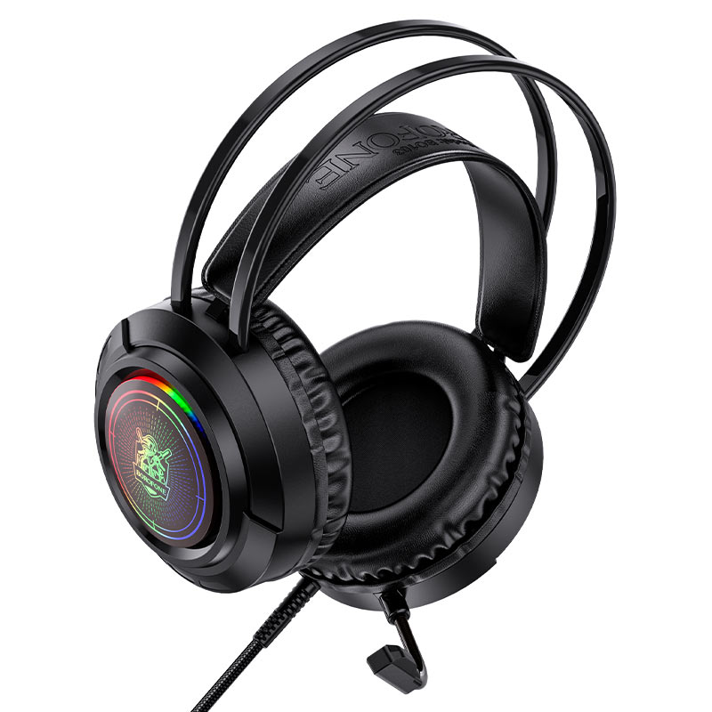 картинка Гарнитура Borofone Surpass Gaming headphones BO103 Black от магазина КомпьютерЦентр