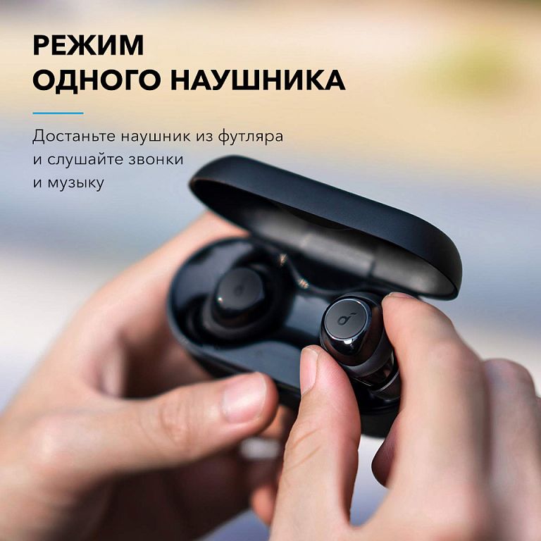 картинка Bluetooth гарнитура Anker Soundcore Life Dot 2 A3922G11 black от магазина КомпьютерЦентр