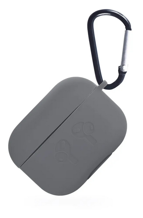 картинка Чехол Gurdini Soft Touch для Apple Airpods Pro Dark Gray от магазина КомпьютерЦентр