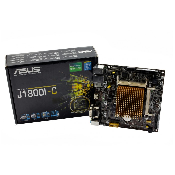 картинка Материнская плата Asus J1800I-C + CPU (J1800I-C) от магазина КомпьютерЦентр