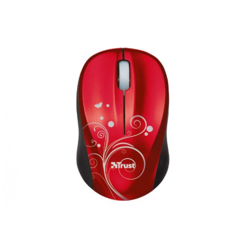 картинка Мышка Trust Vivy mini Mouse Wireless Red (17355) от магазина КомпьютерЦентр