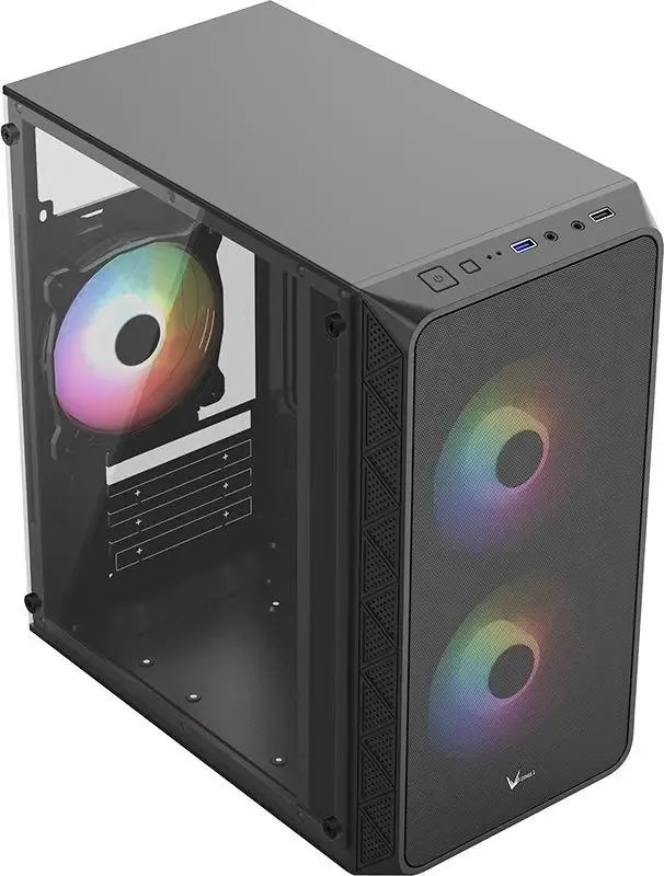 картинка Корпус Formula Air Mesh G4 черный без БП mATX от магазина КомпьютерЦентр