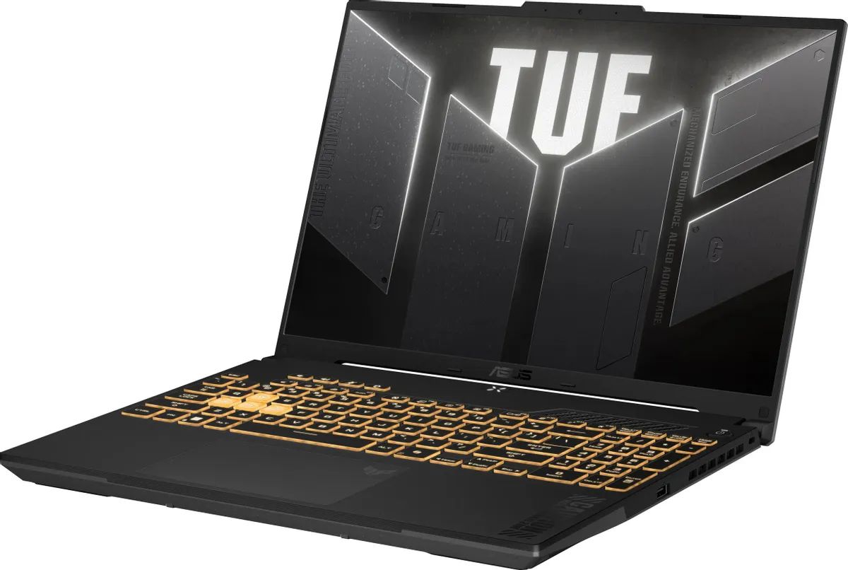 картинка Ноутбук ASUS TUF Gaming F16 FX607VU-RL061 16'' IPS FHD/  Intel Core 5 210H 2.2ГГц/  16ГБ DDR5/  512ГБ SSD/  GeForce RTX 4050 6 ГБ/  NoOS, серый (90nr0n06-m002t0) от магазина КомпьютерЦентр