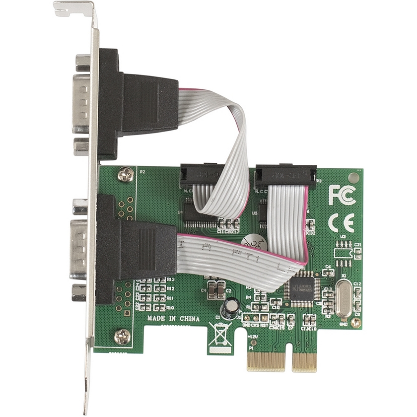 картинка Контроллер ExeGate EXE-307 PCI-E, 2*COM port (OEM) (EX283706RUS) от магазина КомпьютерЦентр