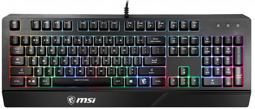 картинка Клавиатура MSI Vigor GK20 RU Black USB Multimedia for gamer LED (S11-04RU230-CLA) от магазина КомпьютерЦентр