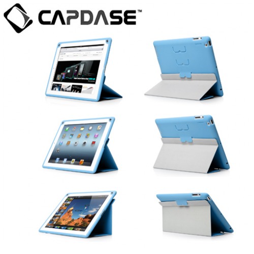картинка Чехол Capdase Soft Jacket Sider Rhombi Blue/ Blue for new iPad/ iPad 2 (SJAPIPAD3-SR33) от магазина КомпьютерЦентр