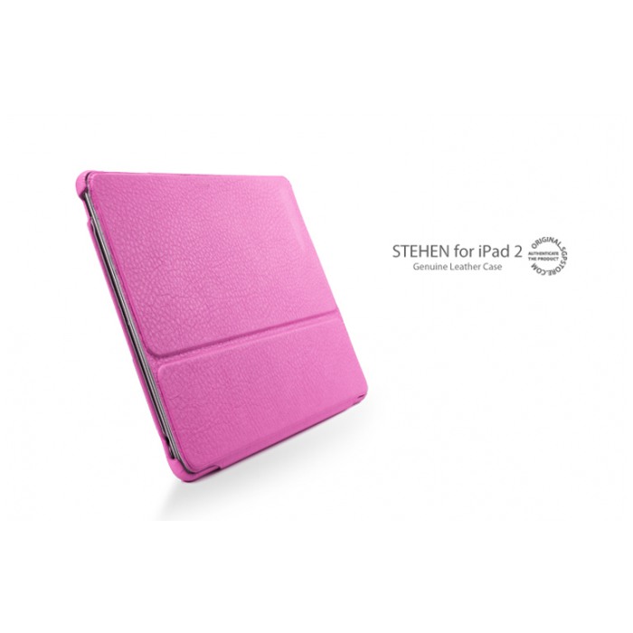 картинка Чехол SGP Leather Case Stehen Series Sherbet Pink for iPad 2 (SGP07816) от магазина КомпьютерЦентр