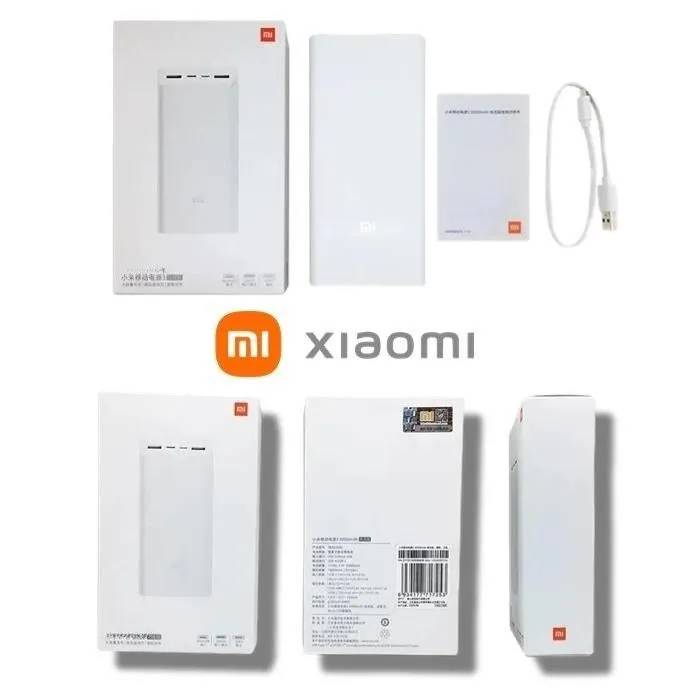 картинка Внешний аккумулятор Xiaomi Mi Power bank 3 30000 mAh White PB3018ZM (VXN4307CN) от магазина КомпьютерЦентр