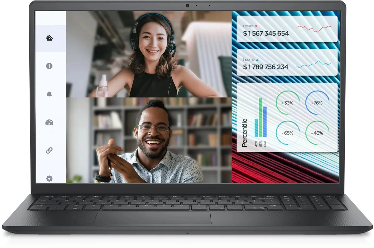 картинка Ноутбук DELL Vostro 3520 15.6'' WVA 8Gb / 256Gb SSD Black (3520-3820) от магазина КомпьютерЦентр