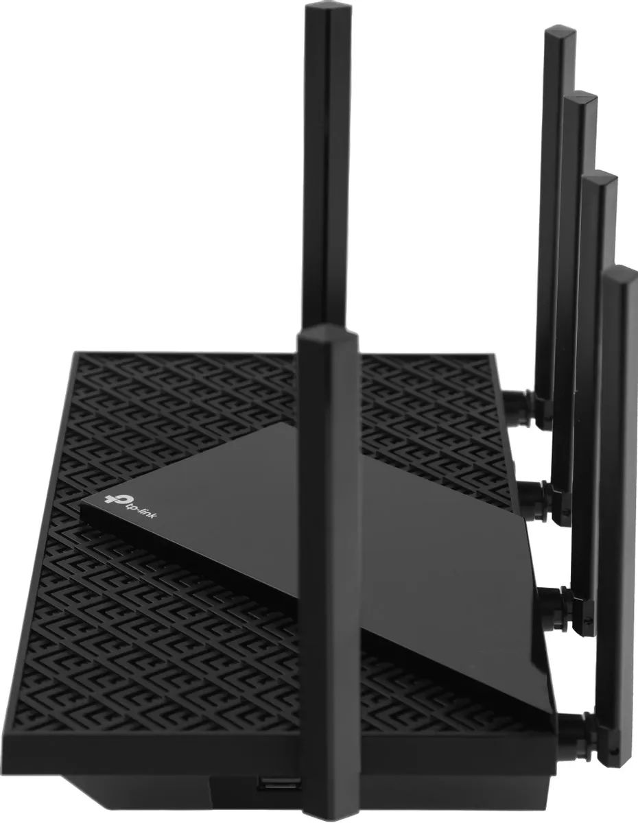 картинка Маршрутизатор TP-Link Archer AX72 AX5400 10/ 100/ 1000BASE-TX черный от магазина КомпьютерЦентр