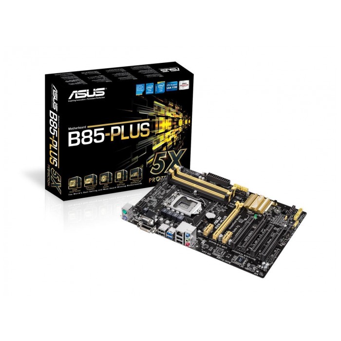 картинка Материнская плата Asus B85-PLUS (B85-PLUS) от магазина КомпьютерЦентр