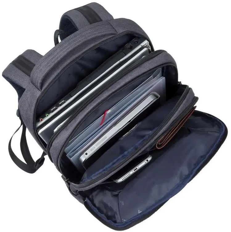картинка Рюкзак для ноутбука Riva 7765 15.6'' Черный (7765 Black) от магазина КомпьютерЦентр