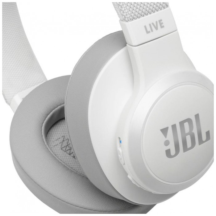картинка Bluetooth-гарнитура JBL LIVE500BT White (LIVE500BTWHT) от магазина КомпьютерЦентр