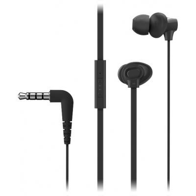картинка Гарнитура Panasonic RP-TCM130GEK Black; 1.2m вкладыши проводные от магазина КомпьютерЦентр