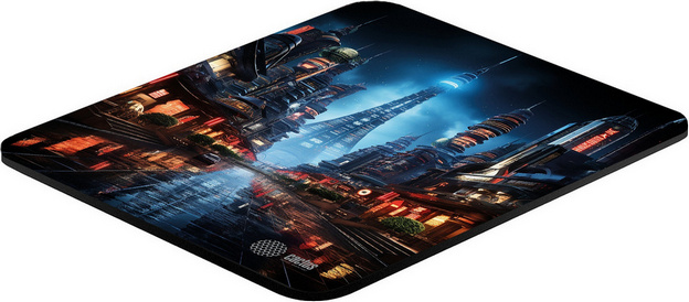 картинка Коврик для мыши Cactus City 300x250x3мм CS-MP-D05M от магазина КомпьютерЦентр