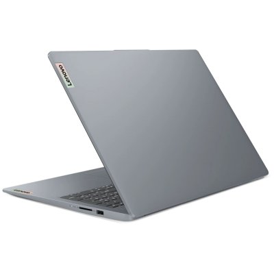 картинка Ноутбук Lenovo IdeaPad Slim 3 16ABR8 (82XR008NRK) 16'' IPS (1920x1200)/  AMD Ryzen 7 7730U (2.0)/  16Gb/  SSD 512Gb/  AMD Radeon/  Wi-Fi AX/  NoOS/  серый от магазина КомпьютерЦентр