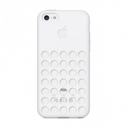 картинка Чехол Apple Case for iPhone 5C White (MF039) от магазина КомпьютерЦентр