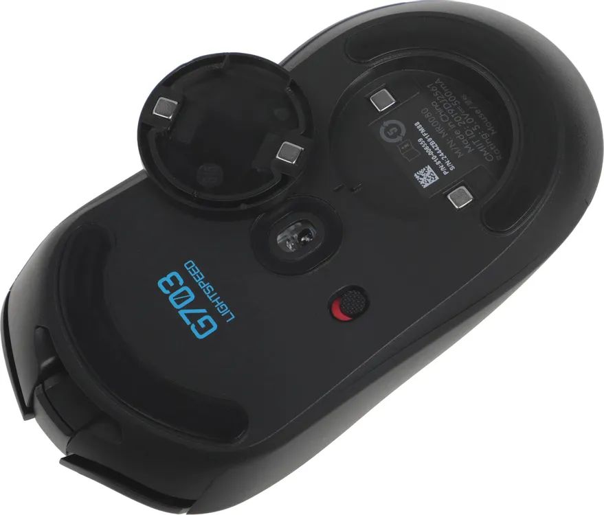 картинка Мышка Logitech Mouse G703 Lightspeed Wireless Gaming Retail NEW (910-005644) (910-005640) от магазина КомпьютерЦентр