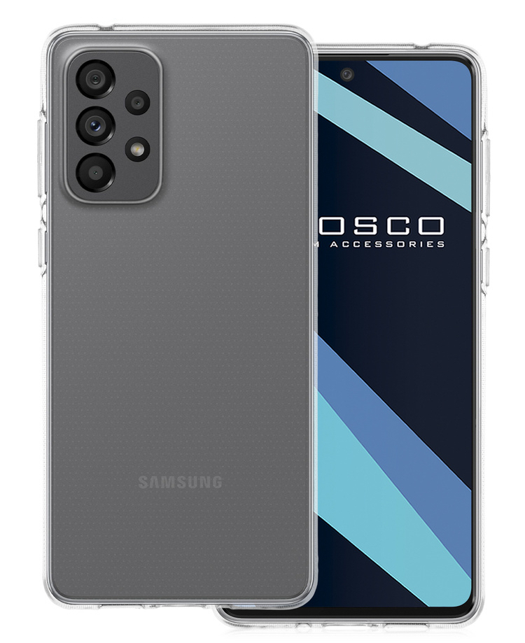 картинка Чехол-накладка ROSCO для Samsung Galaxy A73, прозрачный от магазина КомпьютерЦентр