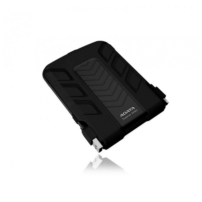 картинка Жесткий диск внешний A-DATA 500Gb Sport SH93 2.5″ Black (ASH93-500GU-CBK) от магазина КомпьютерЦентр