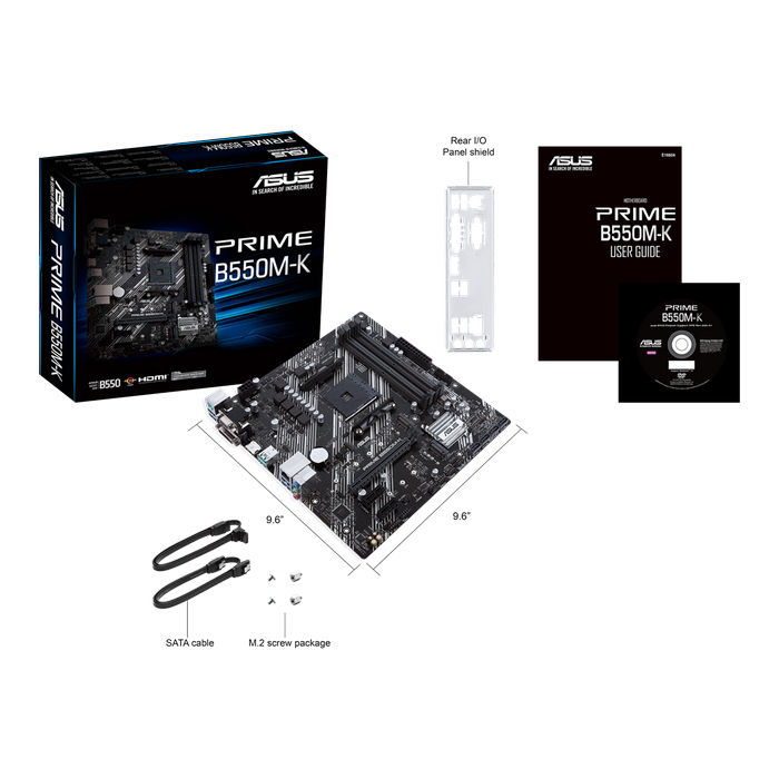 картинка Материнская плата Asus PRIME B550M-K от магазина КомпьютерЦентр