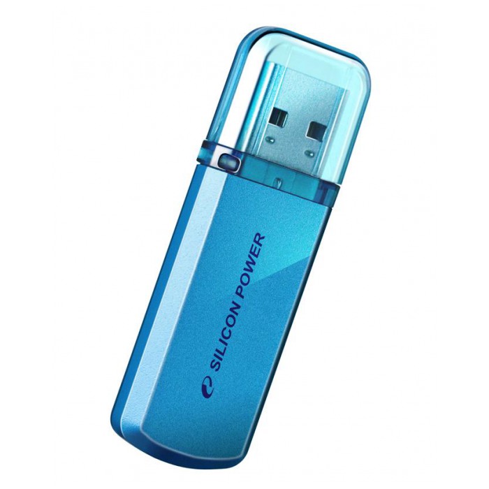картинка Флешка USB SiliconPower 8Gb Helios 101 Blue (SP008GBUF2102V1B) от магазина КомпьютерЦентр