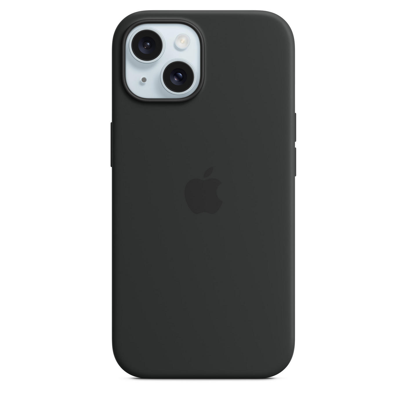 картинка Чехол Silicone case Full for iPhone 15 Black от магазина КомпьютерЦентр