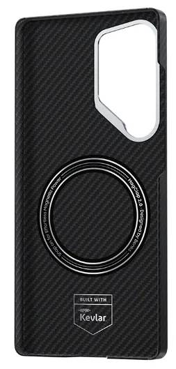 картинка Чехол Benks ArmorAir Case built with Kevlar 600D для Samsung Galaxy S25 Ultra, (Black) (C.K.FF.SA.BK.0045) от магазина КомпьютерЦентр