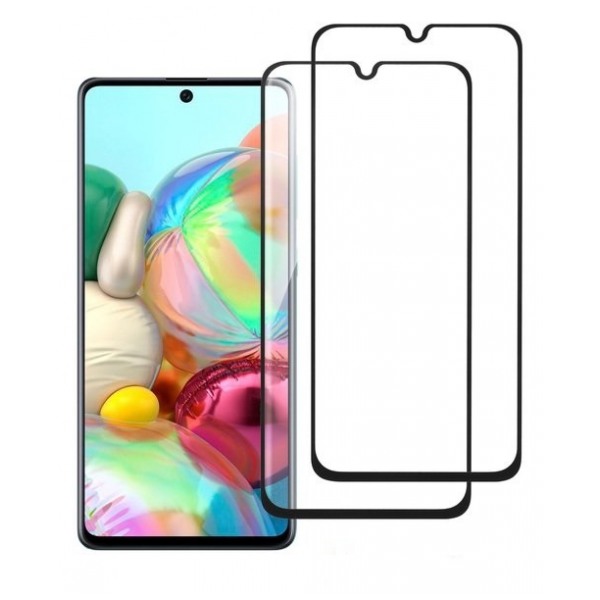картинка Стекло бронь 9H Samsung A71 Full Glue Black от магазина КомпьютерЦентр