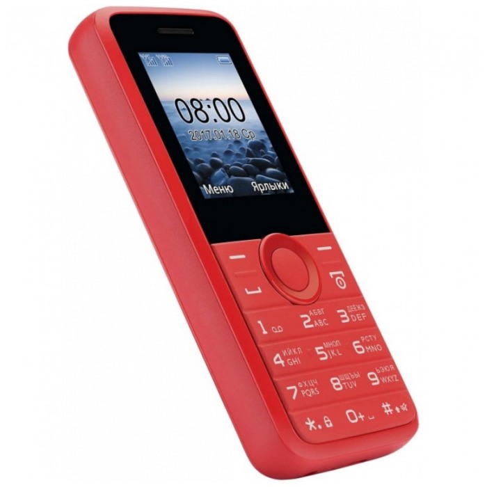картинка Телефон мобильный Philips E106 2Sim Red от магазина КомпьютерЦентр