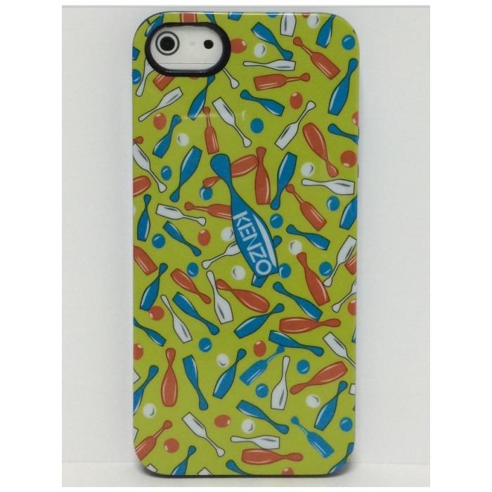 картинка Чехол Kenzo TPU Case Floral Green for iPhone 5/ 5s от магазина КомпьютерЦентр