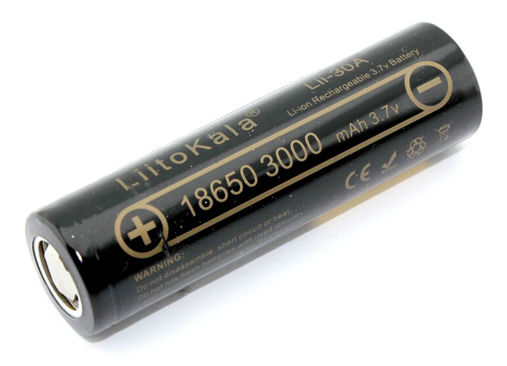 картинка Аккумулятор типа 18650 Li-Ion LiitoKala Lii-30A 3000mAh, 3.7V 99292 от магазина КомпьютерЦентр