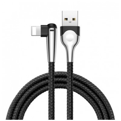 картинка Дата-кабель Baseus Data Cable Lightning Sharp-bird Mobile game 200cm 1.5A Black (CALMVP-E01) от магазина КомпьютерЦентр