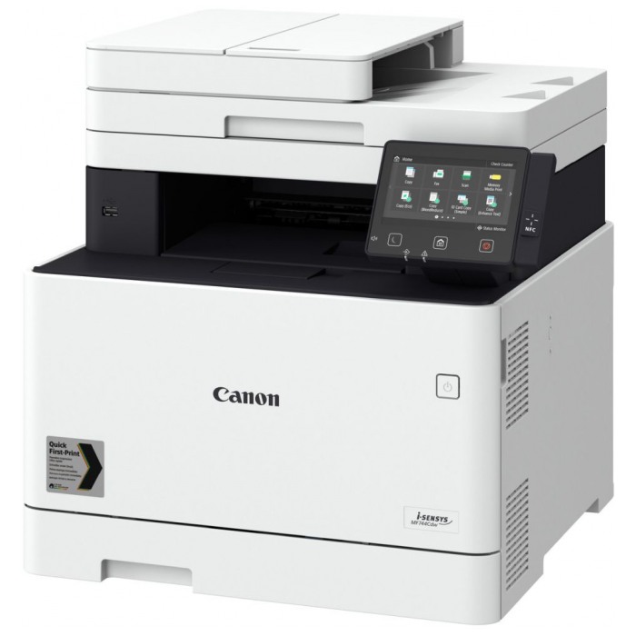 картинка МФУ лазерное Canon i-Sensys Colour MF744CDW A4 Duplex WiFi белый/ черный (3101C064) от магазина КомпьютерЦентр