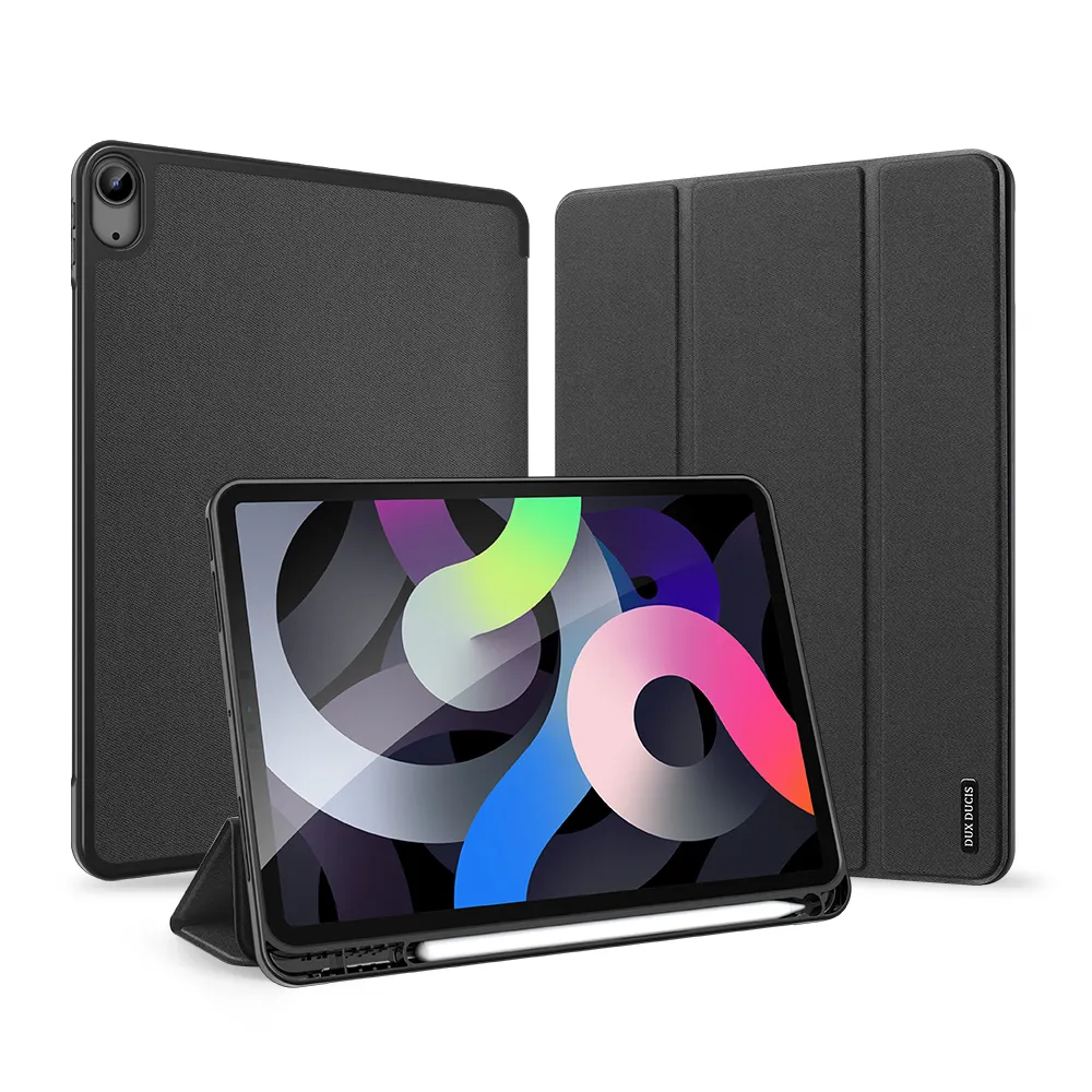 картинка Чехол книжка для iPad Air 4/ 5 10.9'' Dux Ducis Domo series, черный от магазина КомпьютерЦентр