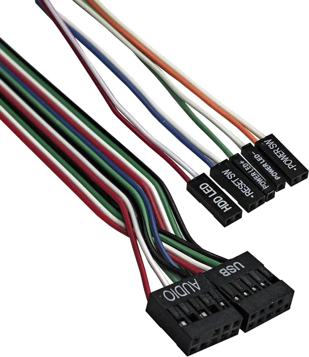 картинка Корпус MiniITX Exegate EX268697RUS MI-208, Black от магазина КомпьютерЦентр