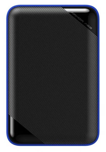 картинка HDD внешний 1Tb SiliconPower 2.5''; Armor A62; USB3.0, Black/ Blue (SP010TBPHD62SS3B) от магазина КомпьютерЦентр