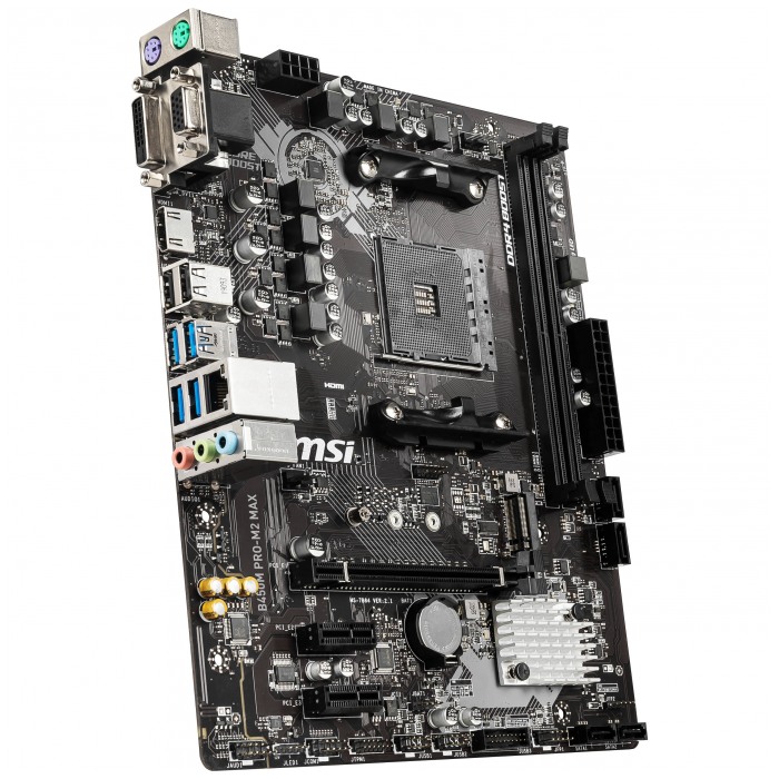 картинка Материнская плата MSI B450M PRO-M2 MAX AM4 (B450M PRO-M2 MAX) от магазина КомпьютерЦентр