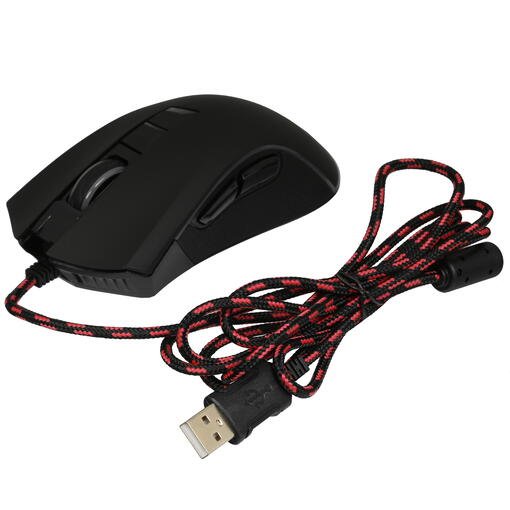 картинка Мышка проводная ARDOR GAMING Fury (ARD-FURY3327-BK), RGB Black от магазина КомпьютерЦентр